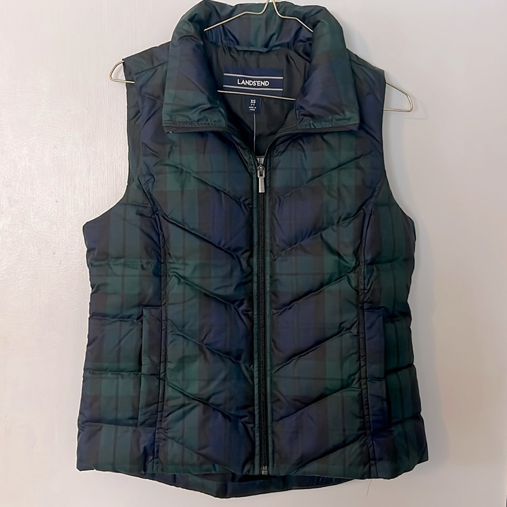 Women’s Lands’ End down puffer vest